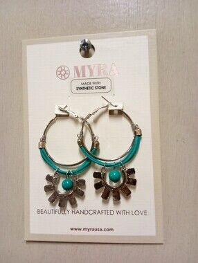 Myra Pierced Hoop Earrings